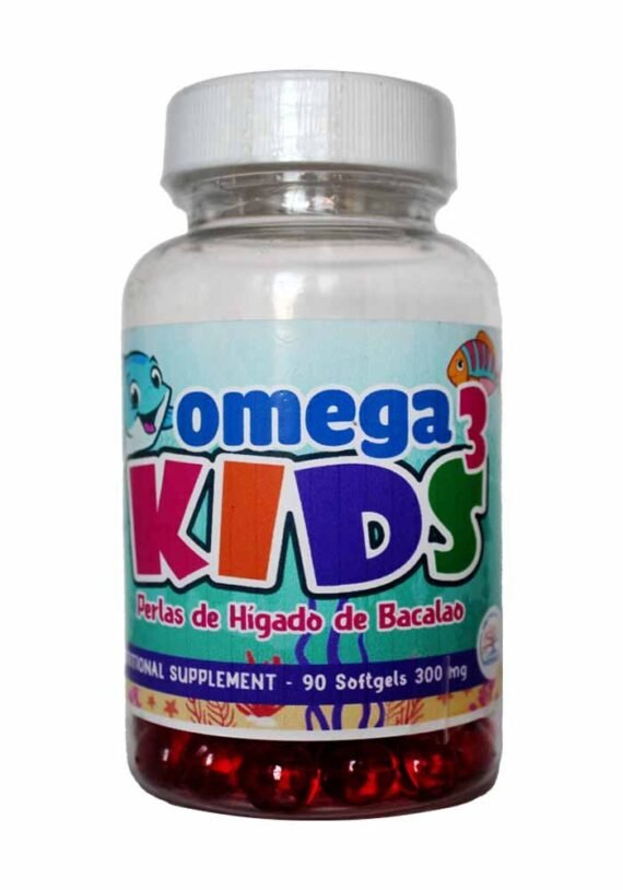 Cap FDN Omega3 KIDS Perlas de Higado de Bacalao