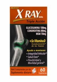 X RayDol Triple Action Glucosamina Condroitina MSM+5x Vitamina D