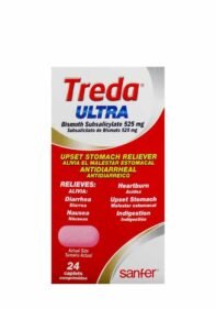 Cap Sanfer Treda ULTRA Diarrhea Bismuto 525mg USA