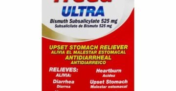 Cap Sanfer Treda ULTRA Diarrhea Bismuto 525mg USA