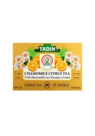 Té Tadin Manzanilla Cítricos – Naranja y Limón Natural