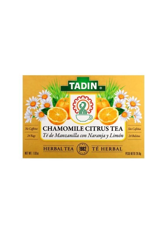 Te Tadin Manzanilla Citricos Naranja Limon