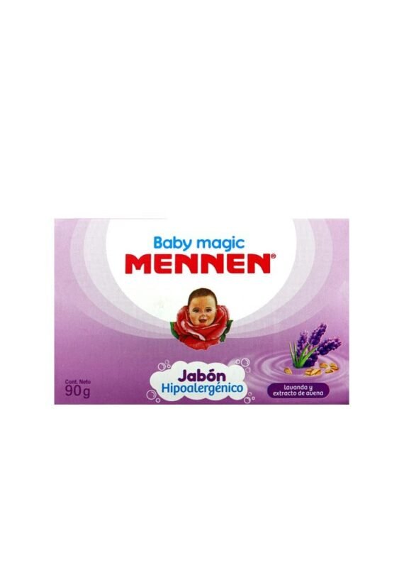 Jabon Mennen Baby Magic Lavanda Hipoalergenico