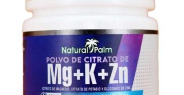 Polvo NP Citrato Magnesio,Potasio,Gluconato, Zinc, Frutos Rojos