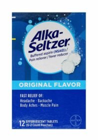 Tabletas Alka Seltzer