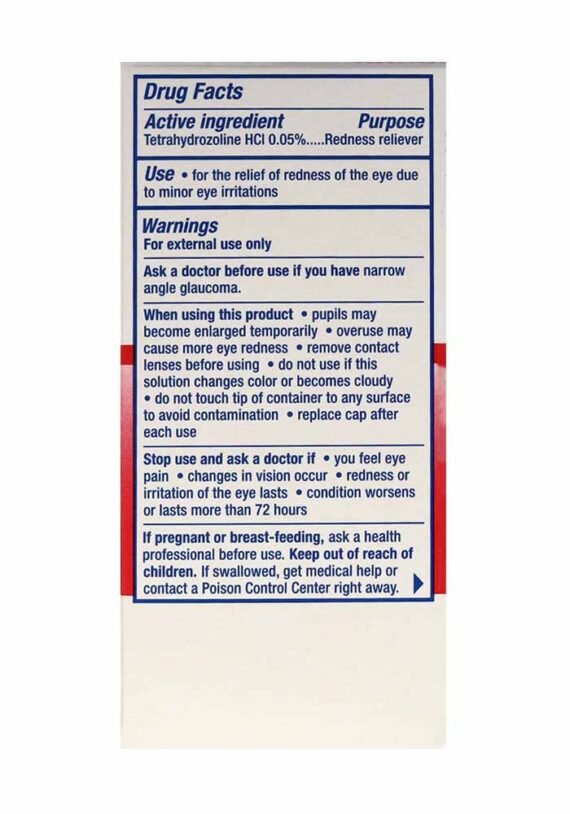 Gotas Visine ORIGINAL Ojo Rojo Comfort - Image 2