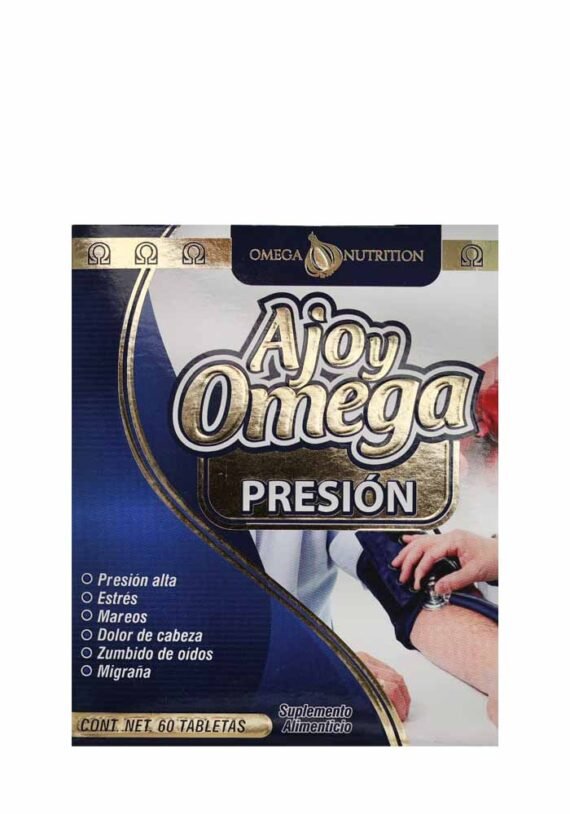 Tabletas ON Ajo Omega Presion
