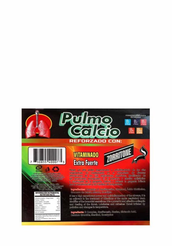 Vial GV Pulmo Calcio Zorritone - Image 2