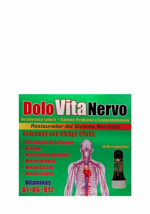 Vial NaturisMax Dolo Vita Nervo Diclofenaco Tiamina