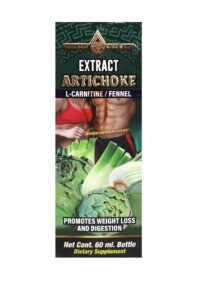 Extracto Natural de Mexico Alcachofa L Carnitina Hinojo