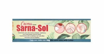 Crema Natural de Mexico Sarna Sol
