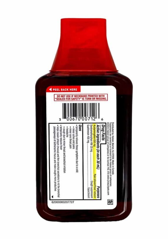 Liquido TheraFlu Severe Cold Cough DAY Syrup - Image 2