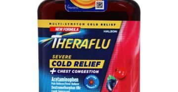 Liquido TheraFlu Severe Cold Cough DAY Syrup