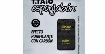 Jabon T.TAiO 2en1 Esponjabon Carbon