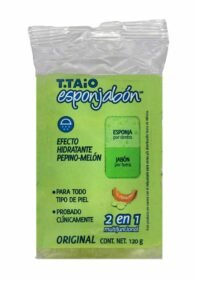 Jabon T.TAiO 2en1 Esponjabon Pepino Melon