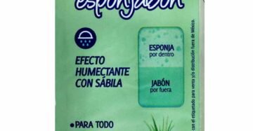 Jabón T.TAiO 2en1 Esponjabon Sábila para Limpieza y Suavidad