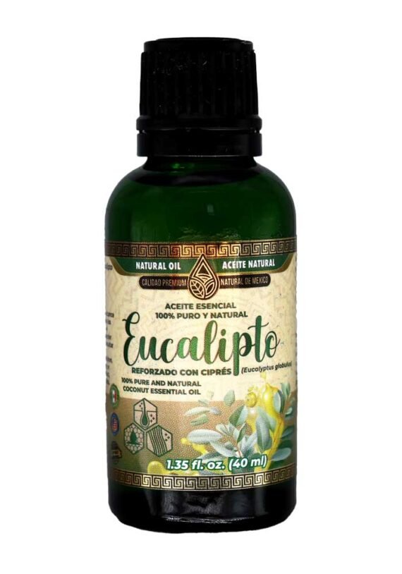 Aceite Natural de Mexico Eucalipto Cipres 100% Natural