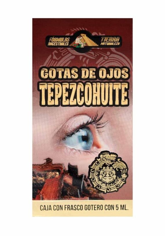 Gotas Natural de Mexico Tepezcohuite Ojos
