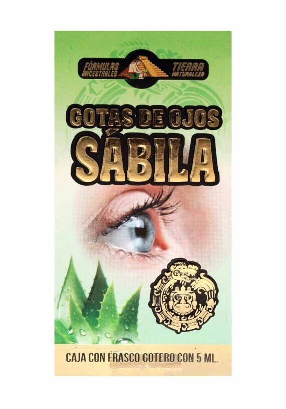 Gotas Natural de Mexico Sabila Manzanilla Ojos