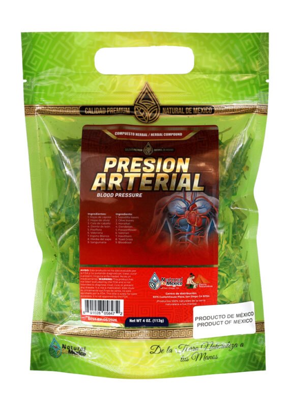 Compuesto Herbal Natural de Mexico Presion Alta