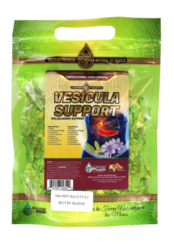Compuesto Herbal Natural de Mexico Vesicula