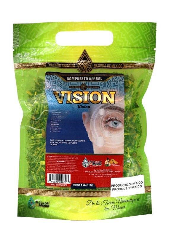 Compuesto Herbal Natural de Mexico Vision