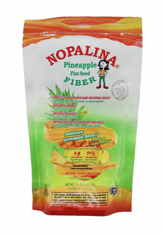 Nopalina Fibra Detox de Piña (16 oz)