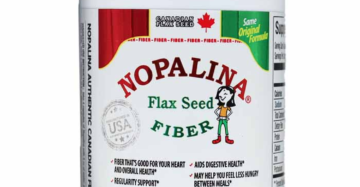 Capsulas de fibra de linaza nopalina 120 capsulas