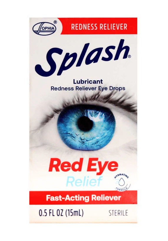 Gotas para ojos rojos