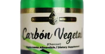 Cápsulas Natural de Mexico Vaso Carbon Vegetal