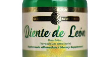 Cápsulas Natural de Mexico Vaso Diente Leon
