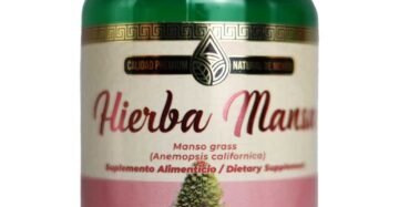 Cápsulas Natural de Mexico Vaso Hierba Mansa