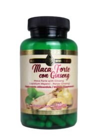 Cápsulas Natural de Mexico Vaso Maca Forte Ginseng