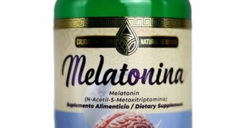 Cápsulas Natural de Mexico Vaso Melatonina 3MG