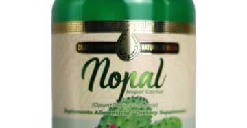 Cápsulas Natural de Mexico Vaso Nopal