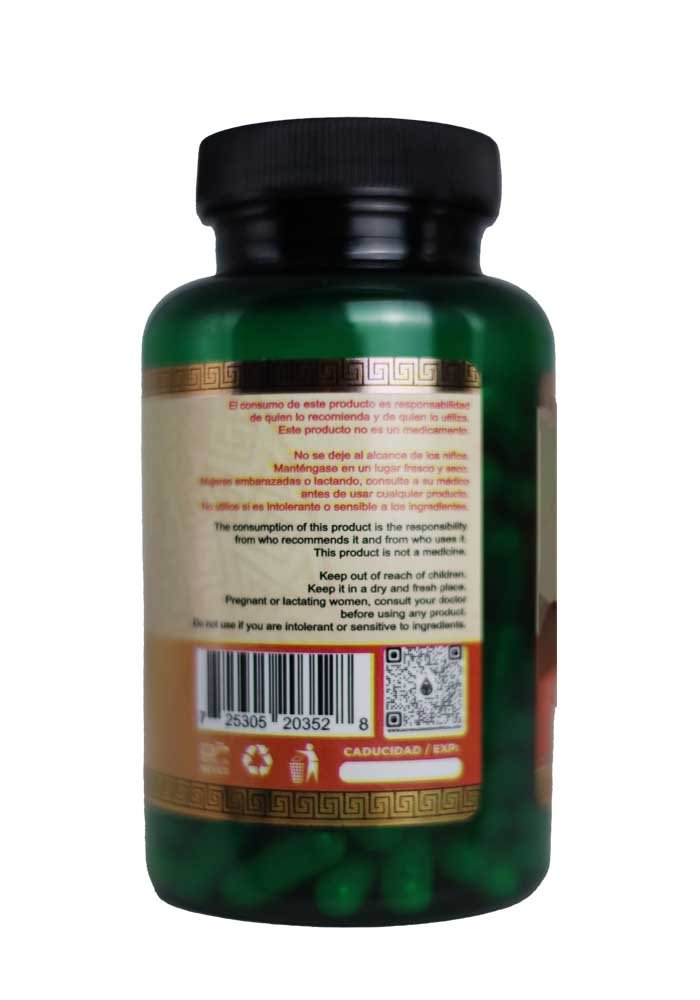 Cápsulas Natural de Mexico Vaso Piña Apio Perejil Nopal - Image 3