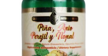 Cápsulas Natural de Mexico Vaso Piña Apio Perejil Nopal