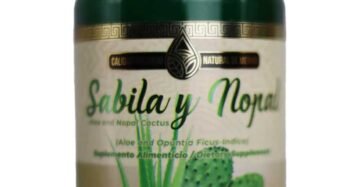 Cápsulas Natural de Mexico Vaso Sabila Nopal