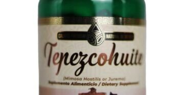 Cápsulas Natural de Mexico Vaso Tepezcohuite