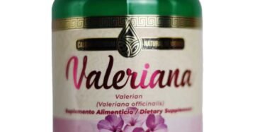 Cápsulas Natural de Mexico Vaso Valeriana