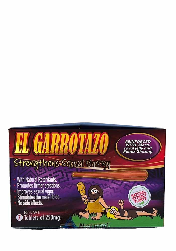 Natural de México El Garrotazo – Tabletas con Maca, Jalea Real y Ginseng