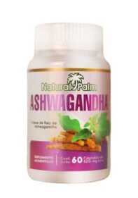 Natural Palm Ashwagandha – Cápsulas Suplemento Alimenticio (60 Cápsulas, 500 mg)